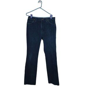 Wrangler Men's Cowboy Cut Slim Fit Dark Indigo Jeans Size 36x36